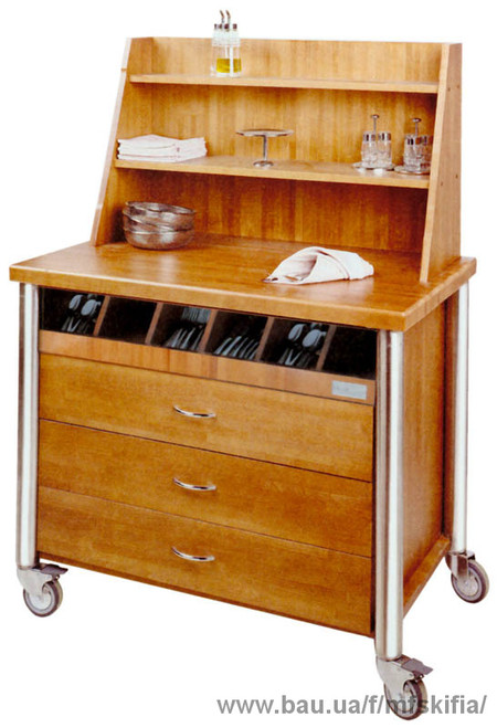 Тележки сервировочные для ресторанов